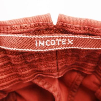 [Used] INCOTEX stretch cotton slacks pants orange red [31] [Condition rank B] ​​[Men&