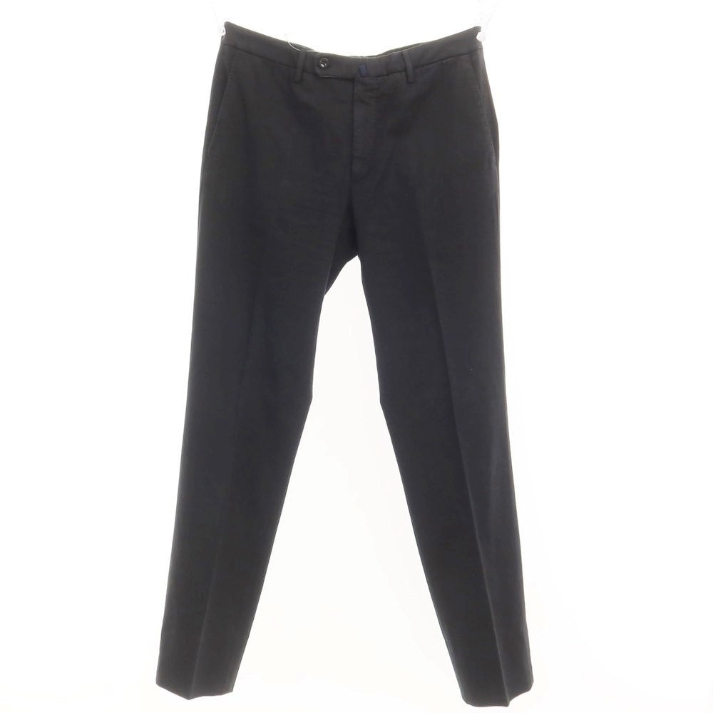 [Used] INCOTEX Cotton Cellulose Slacks Pants Black [46] [Condition Rank C] [Men&