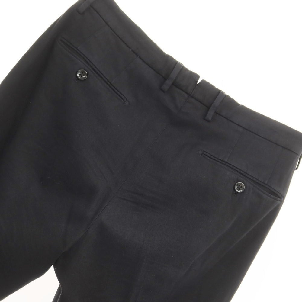 [Used] INCOTEX Cotton Cellulose Slacks Pants Black [46] [Condition Rank C] [Men&