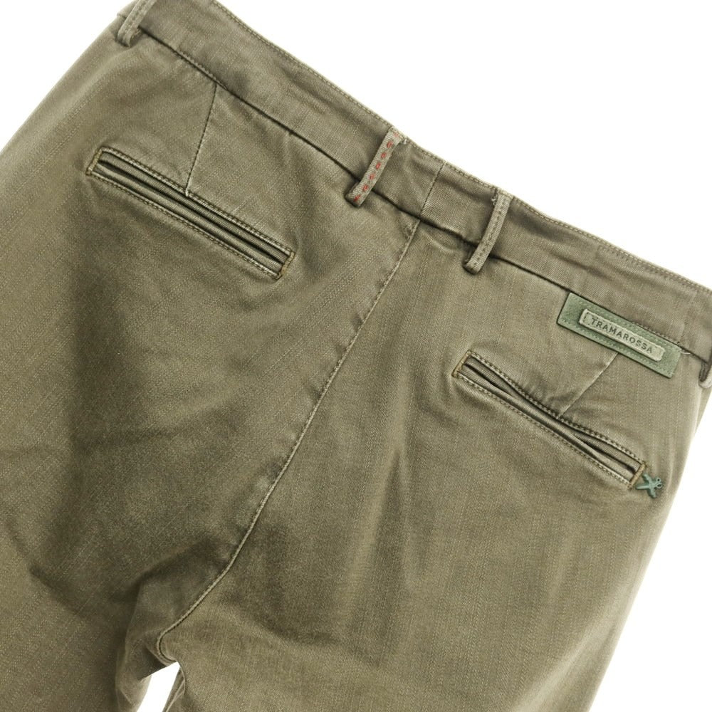 [Used] Tramarossa Color Denim Slacks Pants Khaki [31] [Condition Rank B] ​​[Men&