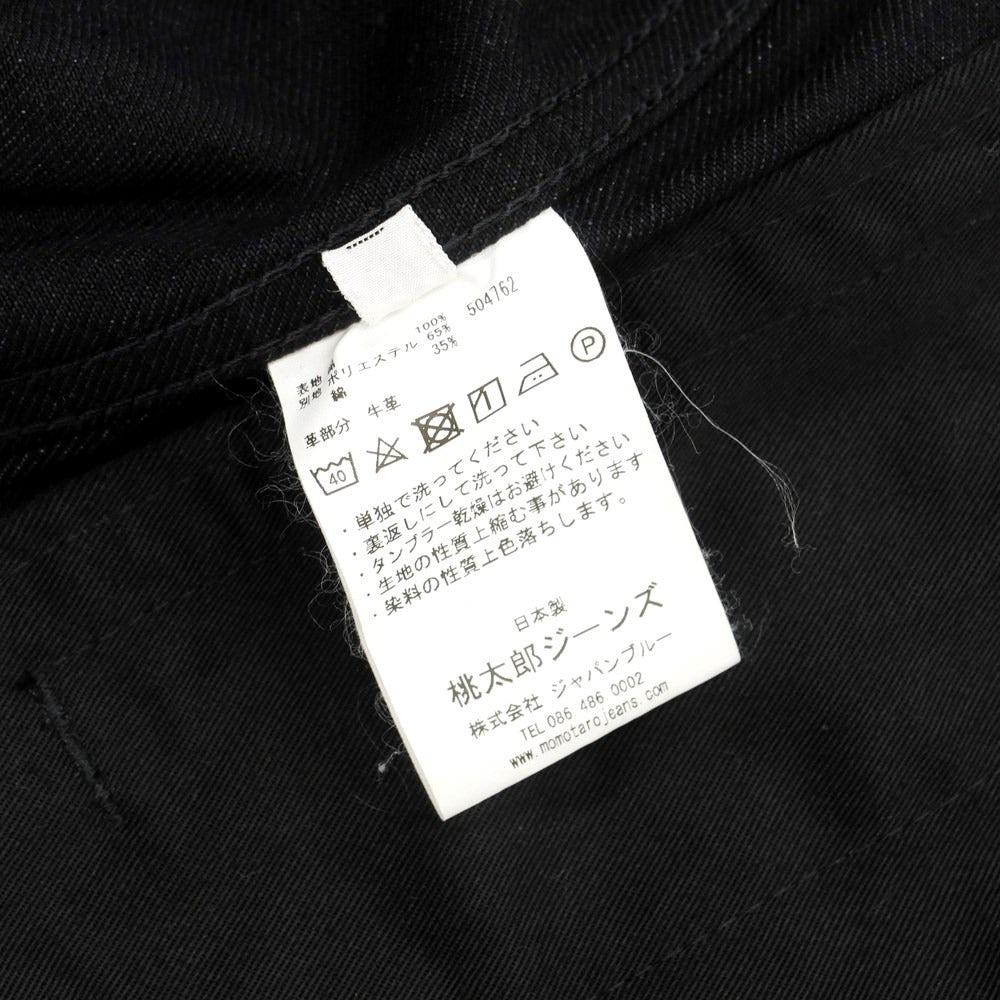 【中古】モモタロウ ジーンズ MOMOTARO JEANS Gジャン デニムジャケット ブラック【サイズ36】【BLK】【S/S/A/W】【状態ランクB】【メンズ】【759378】