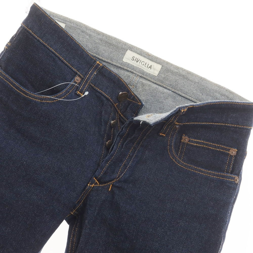 [Used] SIVIGLIA Stretch Denim Pants Jeans Navy [30] [Condition Rank B] ​​[Men&