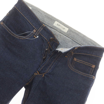 [Used] SIVIGLIA Stretch Denim Pants Jeans Navy [30] [Condition Rank B] ​​[Men&