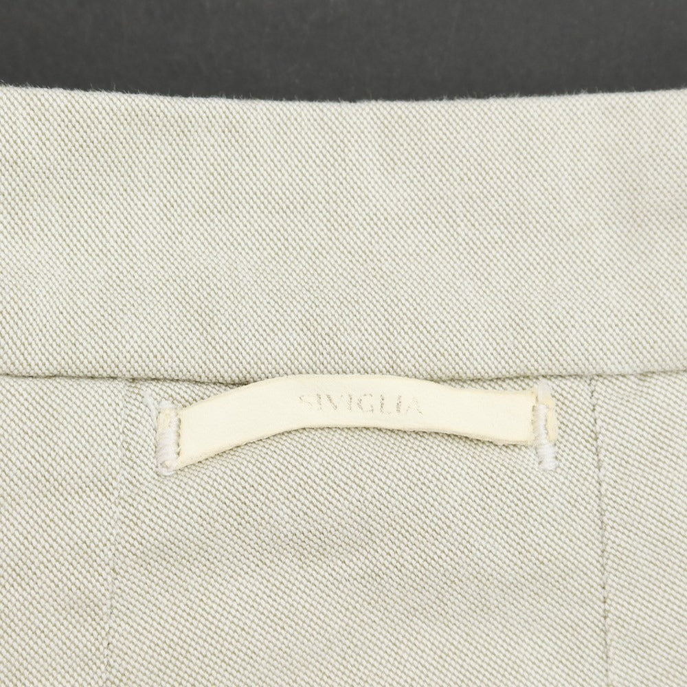 [Used] SIVIGLIA stretch cotton slacks, beige [30] [Condition: C] [Men&