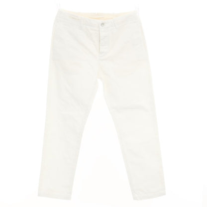 [Used] YCHAI Twill Cotton Casual Slacks Pants White [33] [Condition Rank B] ​​[Men&