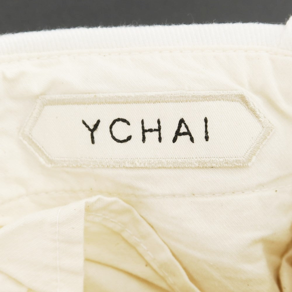 [Used] YCHAI Twill Cotton Casual Slacks Pants White [33] [Condition Rank B] ​​[Men&