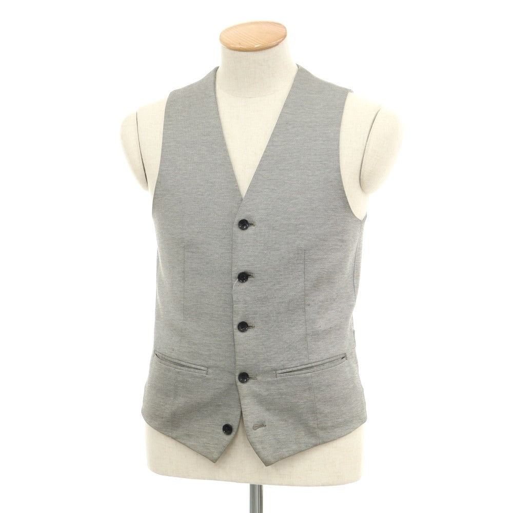 [Used] JOURNAL STANDARD Cotton Polyester Vest Casual Gilet Light Gray [Size S] [GRY] [S/S] [Condition Rank B] ​​[Men&