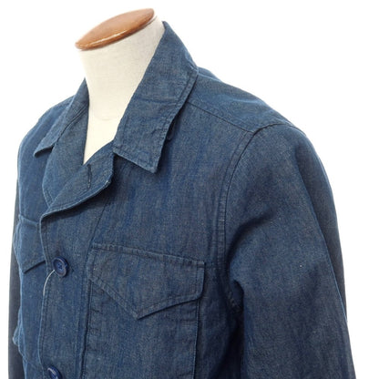 [Used] McGregor Cotton Linen Field Jacket Navy [Size M] [NVY] [S/S] [Condition Rank B] ​​[Men&