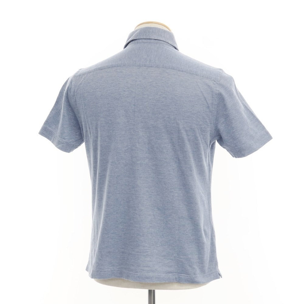 [Used] GUY ROVER Pique Cotton Short Sleeve Polo Shirt Light Blue [S] [Condition Rank C] [Men&