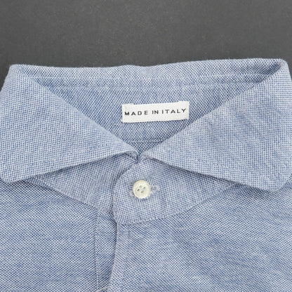 [Used] GUY ROVER Pique Cotton Short Sleeve Polo Shirt Light Blue [S] [Condition Rank C] [Men&