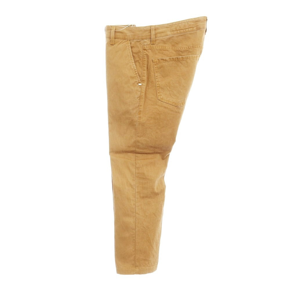 [Used] ENTRE AMIS stretch cotton work pants, camel brown [31] [Condition rank C] [Men&