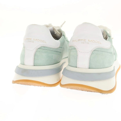 [Used] PHILIPPE MODEL Suede Sneakers Mint Blue [40] [Condition Rank C] [Men&