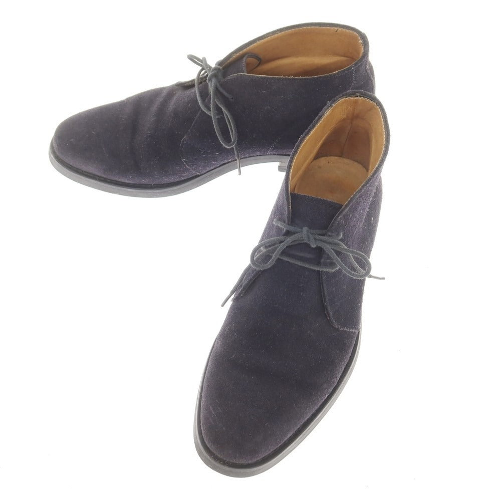 [Used] IL CAMPAGO Suede Chukka Boots Navy [40] [Condition Rank C] [Men&