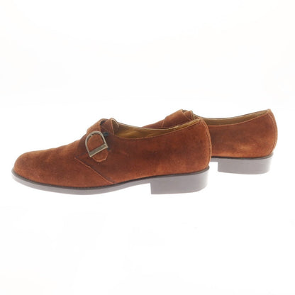 [Used] Kenford KENFORD Suede Single Monk Dress Shoes Brown [25 EEE] [Condition Rank B] ​​[Men&