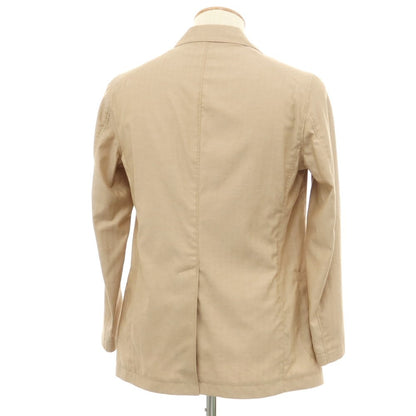 [Used] TAGLIATORE Cotton Silk Unconstructed Jacket Beige [44] [Condition Rank A] [Men&