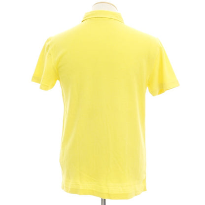 [Used] Drumohr Cotton Short Sleeve Polo Shirt Yellow [XS] [Condition Rank A] [Men&