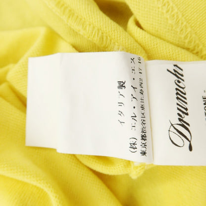 [Used] Drumohr Cotton Short Sleeve Polo Shirt Yellow [XS] [Condition Rank A] [Men&