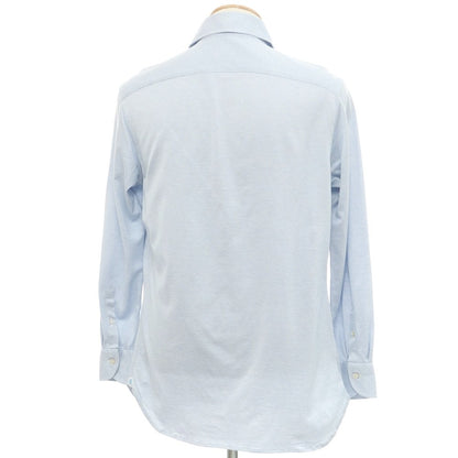 [Used] Vanacore Cotton Pullover Casual Shirt Light Blue x White [Size S] [BLU] [S/S/A/W] [Condition Rank A] [Men&