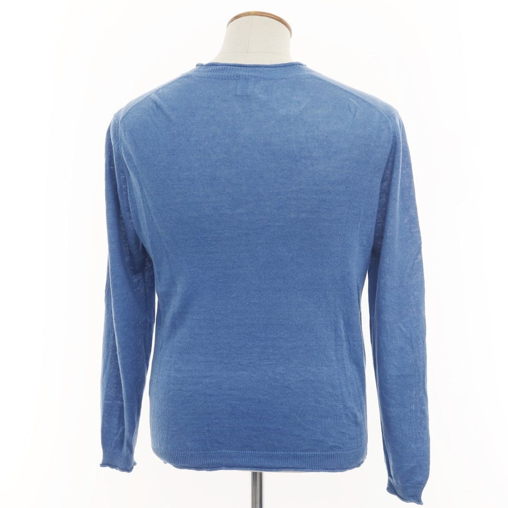 [Used] TAKEO KIKUCHI Linen Cardigan Blue [2] [Condition Rank C] [Men&