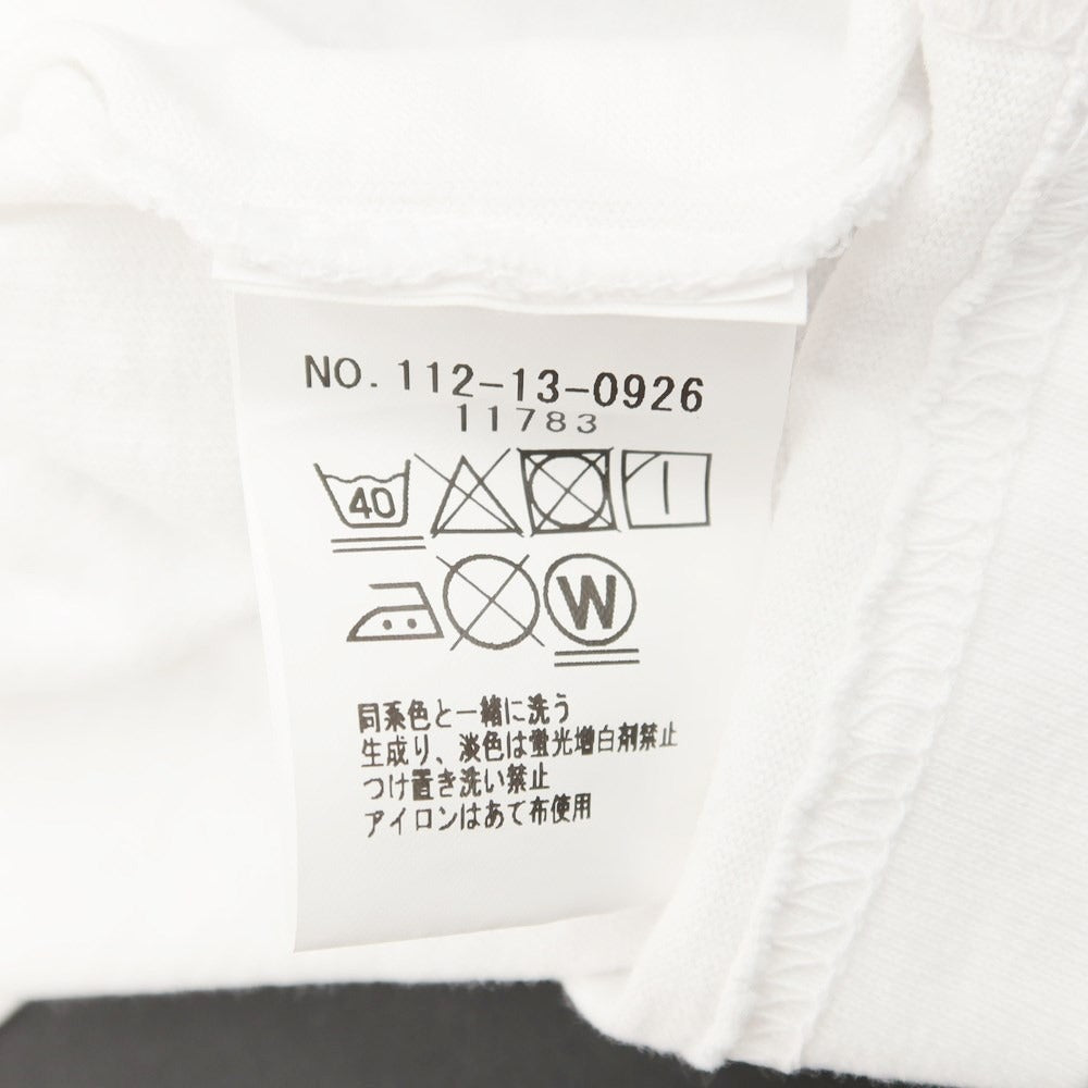 [Used] SHIPS Cotton Pocket Short Sleeve T-Shirt White [S] [Condition Rank C] [Men&