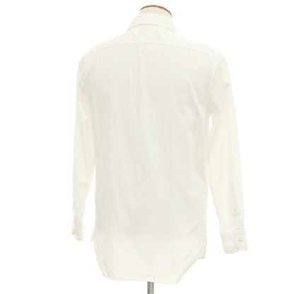 [Used] GUY ROVER Cotton Horizontal Collar Casual Shirt Off White [Size 40] [WHT] [S/S/A/W] [Condition Rank D] [Men&