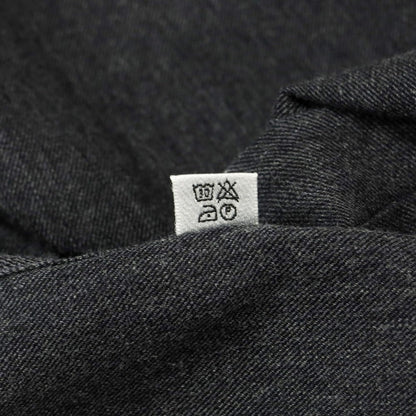 [Used] PIETRO PROVENZALE Cotton Wide Collar Casual Shirt Dark Gray [Size 40] [GRY] [S/S/A/W] [Condition Rank C] [Men&