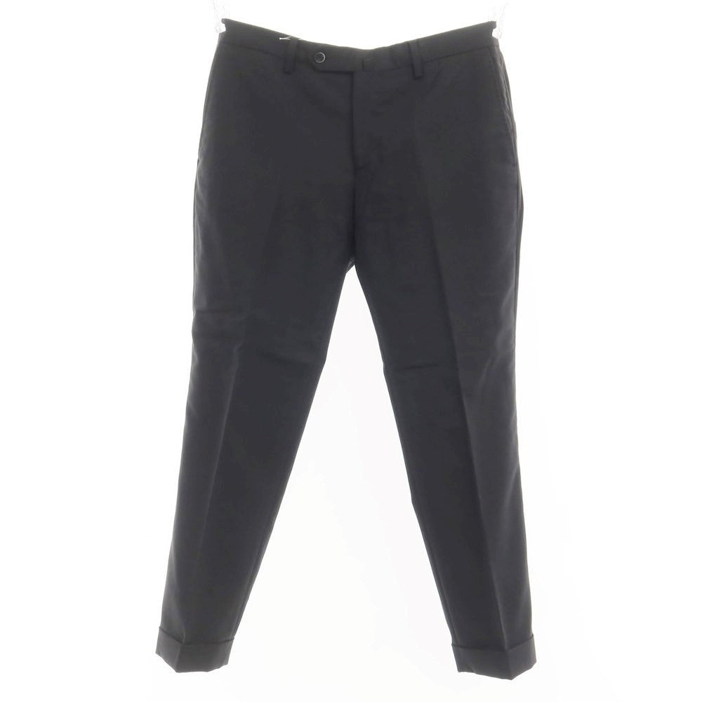 [Used] Barneys New York Wool Dress Slacks Pants Black [48] [Condition Rank C] [Men&