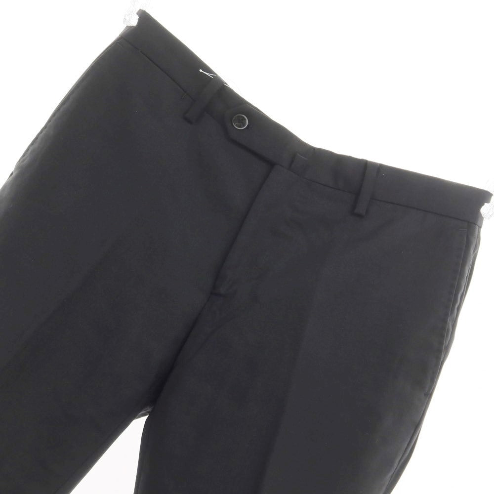 [Used] Barneys New York Wool Dress Slacks Pants Black [48] [Condition Rank C] [Men&