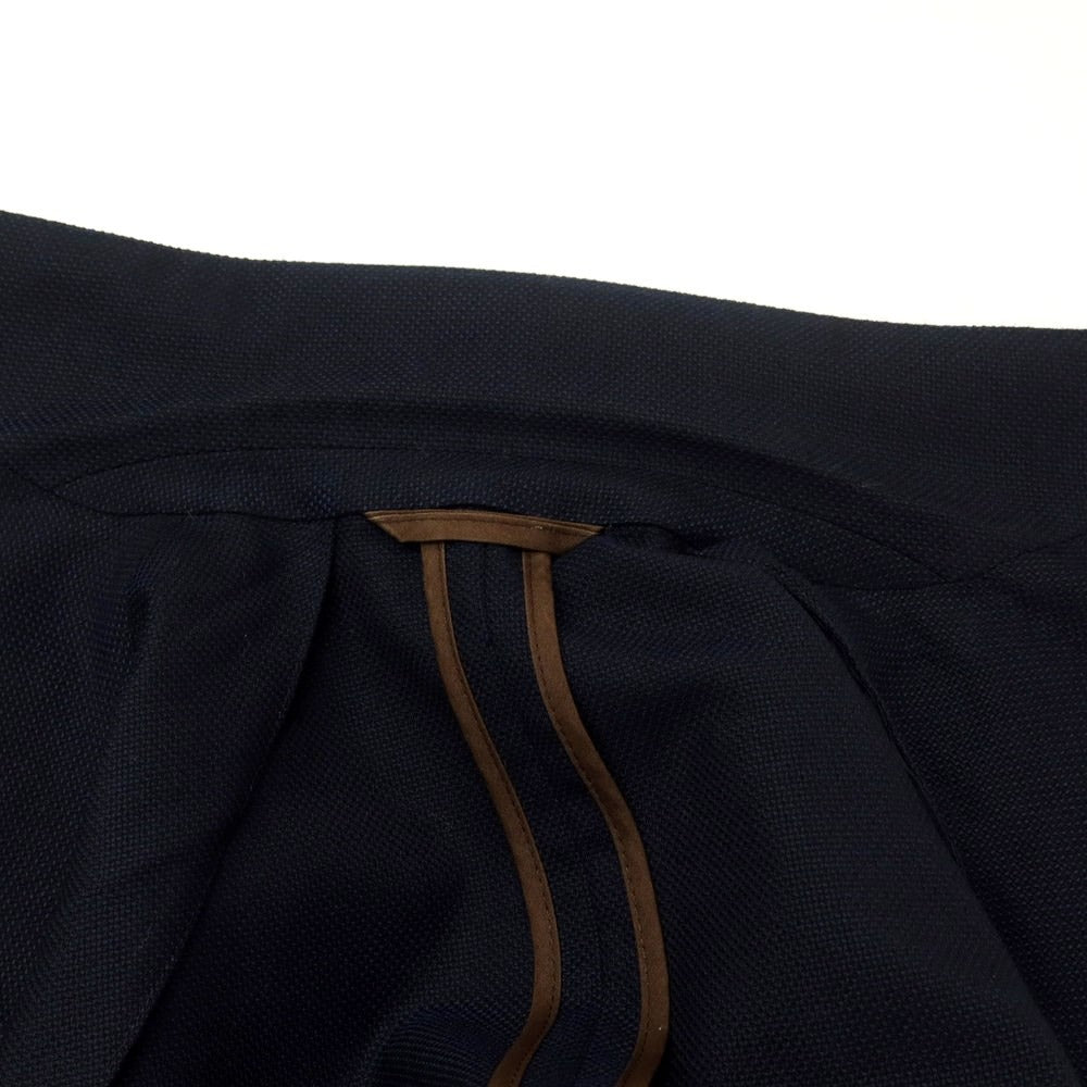 [Used] Belvest Summer Wool Tailored Jacket Navy [44] [Condition Rank C] [Men&