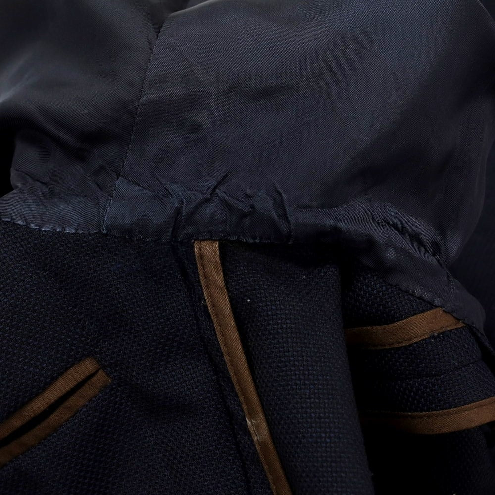 ベルベスト メンズテーラードジャケット ウール ネイビー 48 本切羽 SALE10%OFF/返品不可】【新品】ベルベスト Belvest SUPER180'sウール