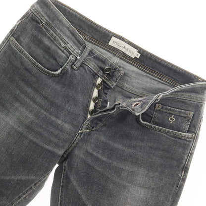 [Used] SIVIGLIA stretch denim pants jeans grey [33] [Condition rank B] ​​[Men&