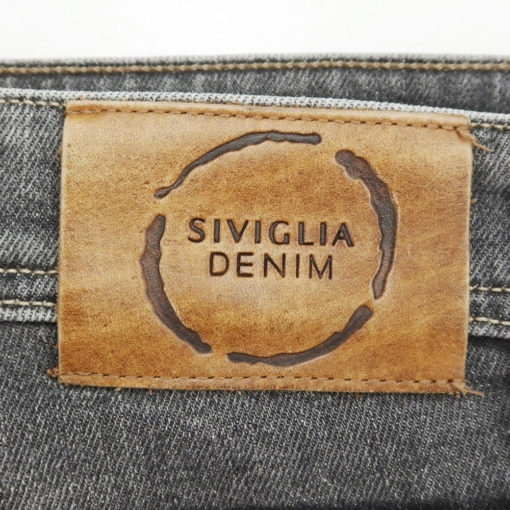 [Used] SIVIGLIA stretch denim pants jeans grey [33] [Condition rank B] ​​[Men&