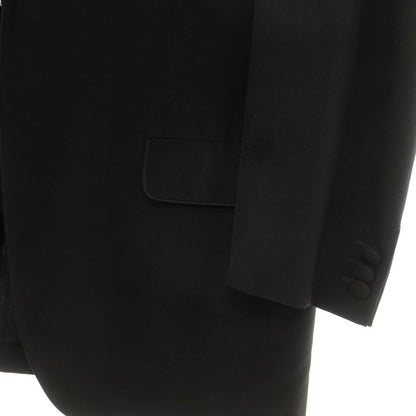 【中古】ジルサンダー JIL SANDER ウール 1つボタン セットアップ スーツ ブラック【サイズ50】【BLK】【S/S】【状態ランクB】【メンズ】