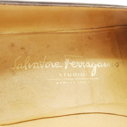 【中古】サルヴァトーレフェラガモ Salvatore Ferragamo キルトタッセル ローファー ブラック【 7.5 】【 状態ランクC 】【 メンズ 】
[APD]