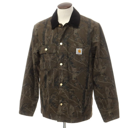 【中古】カーハート Carhartt コットン ワークジャケット ダークオリーブ【サイズL】【GRN】【A/W】【状態ランクB】【メンズ】【759378】
[BPD]