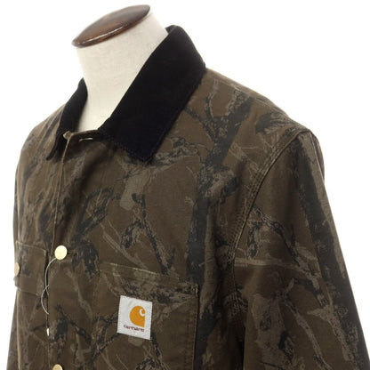 【中古】カーハート Carhartt コットン ワークジャケット ダークオリーブ【サイズL】【GRN】【A/W】【状態ランクB】【メンズ】【759378】
[BPD]