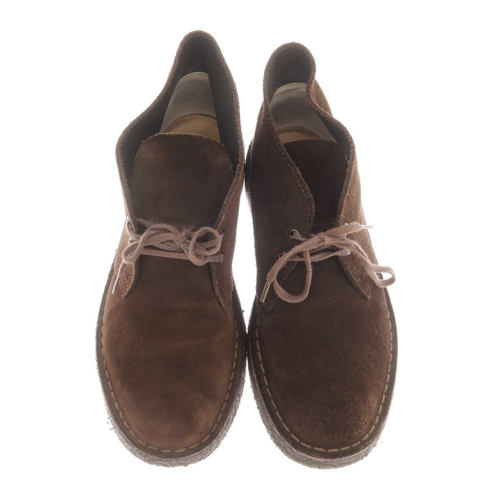 【中古】クラークス Clarks スエード チャッカブーツ ブラウン【 US（左）7 1/2　（右）8 】【 状態ランクC 】【 メンズ 】
[APD]