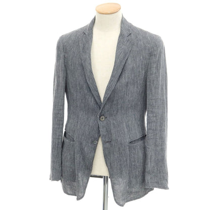 [Used] Emporio Armani EMPORIO ARMANI Linen Unconstructed Jacket Gray [44] [Condition Rank C] [Men&