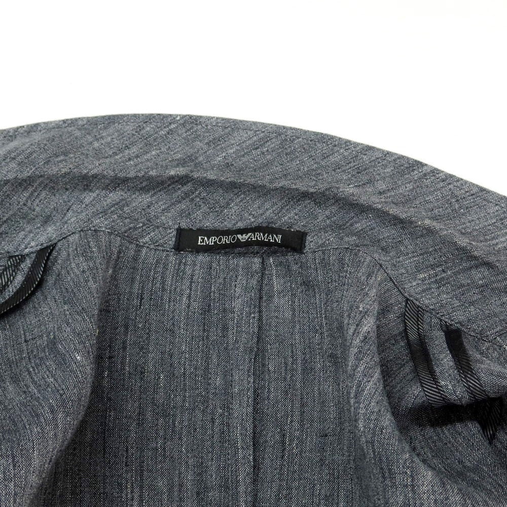 [Used] Emporio Armani EMPORIO ARMANI Linen Unconstructed Jacket Gray [44] [Condition Rank C] [Men&