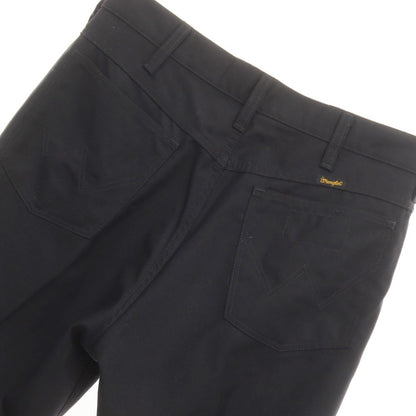 [Used] Wrangler Wool Polyester Nylon Casual Slacks Pants Black [Size 32] [BLK] [S/S] [Condition Rank B] ​​[Men&