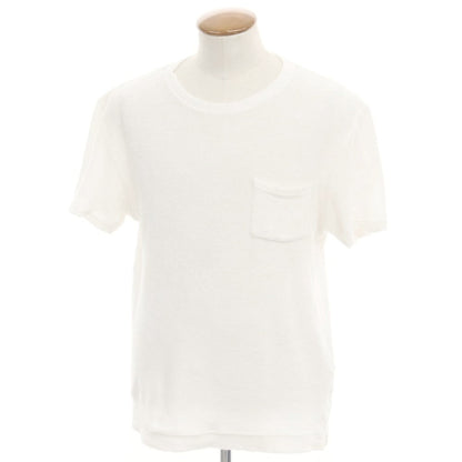 [Used] FEDELI Beams F special order pile cotton short sleeve T-shirt white [46] [Condition rank C] [Men&