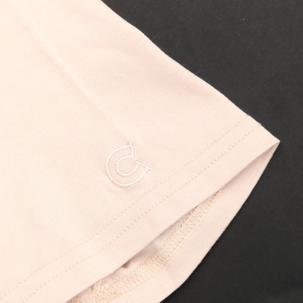 [Used] COLONY CLOTHING High gauge cotton knit short sleeve T-shirt Light pink [S] [Condition rank C] [Men&