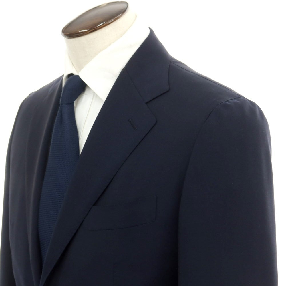 [Used] STRASBURGO wool 3-button suit, navy [48] [Condition: D] [Men&