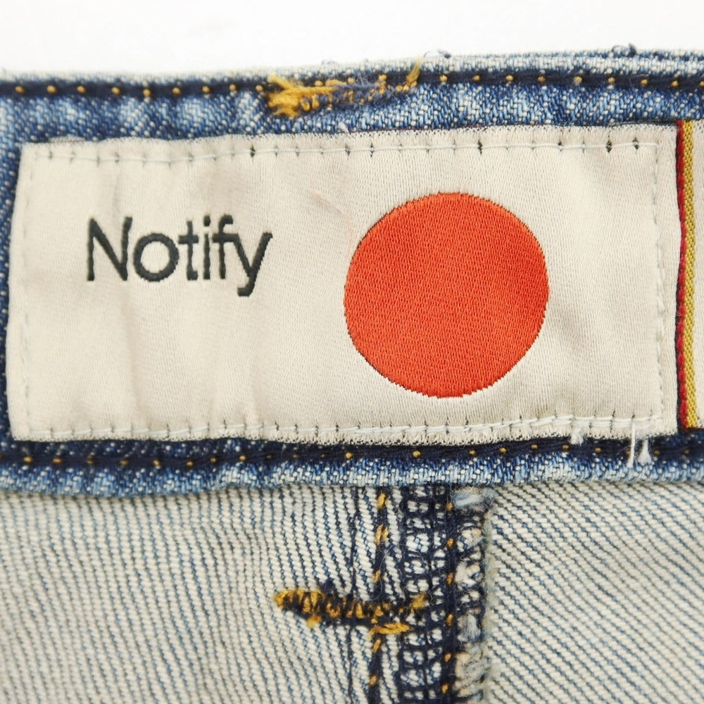 【中古】ノティファイ Notify ストレッチ ジーンズ デニムパンツ ブルー【サイズ30】【BLU】【S/S/A/W】【状態ランクB】【メンズ】【759377】