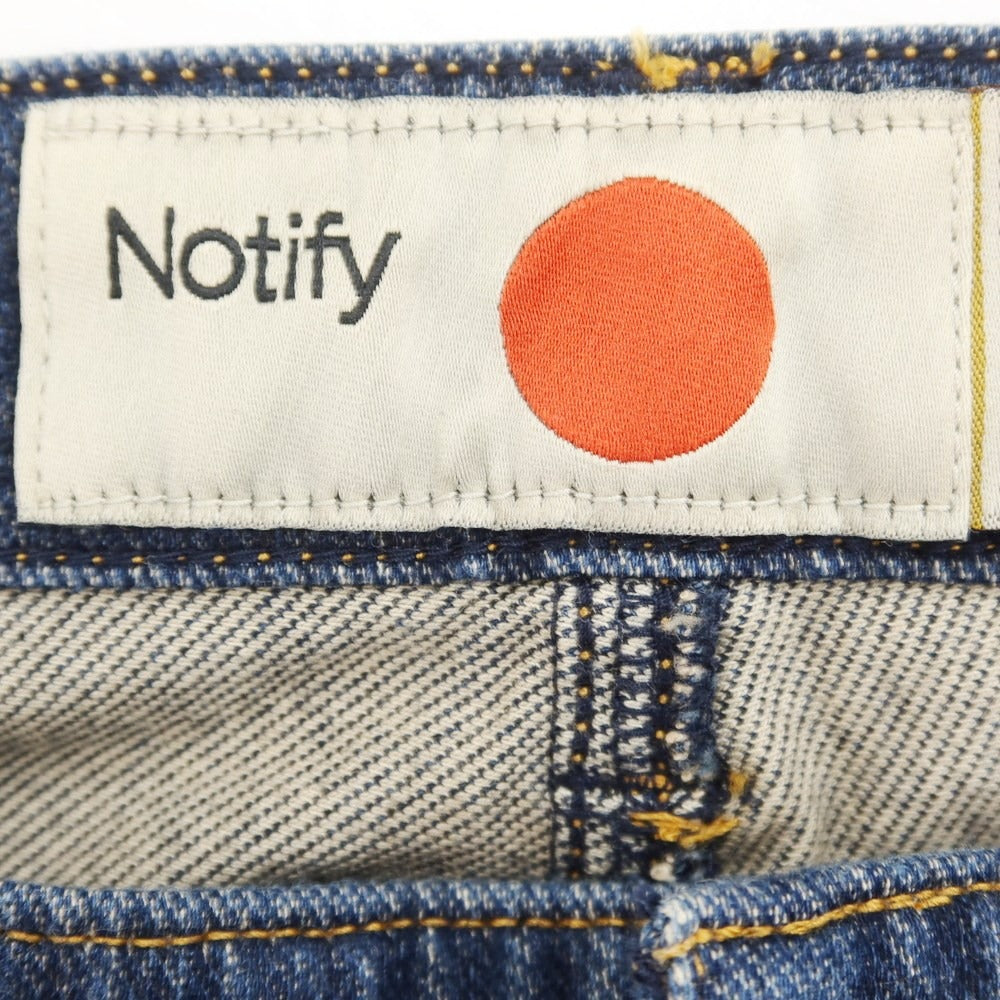 【中古】ノティファイ Notify コットンキュプラ ジーンズ デニムパンツ ネイビー【サイズ30】【NVY】【S/S/A/W】【状態ランクB】【メンズ】【759377】