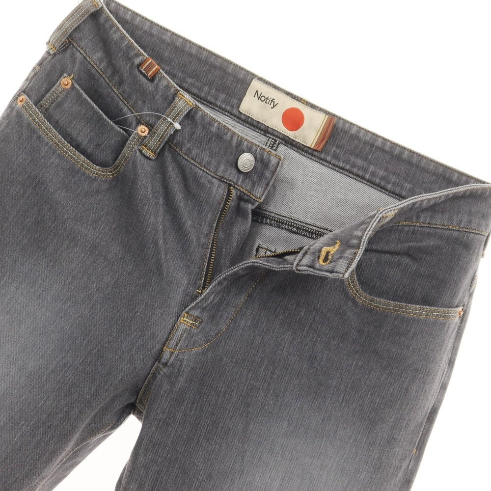 [Used] Notify Cotton Cupra Jeans Denim Pants Grey [Size 30] [GRY] [S/S/A/W] [Condition Rank B] ​​[Men&