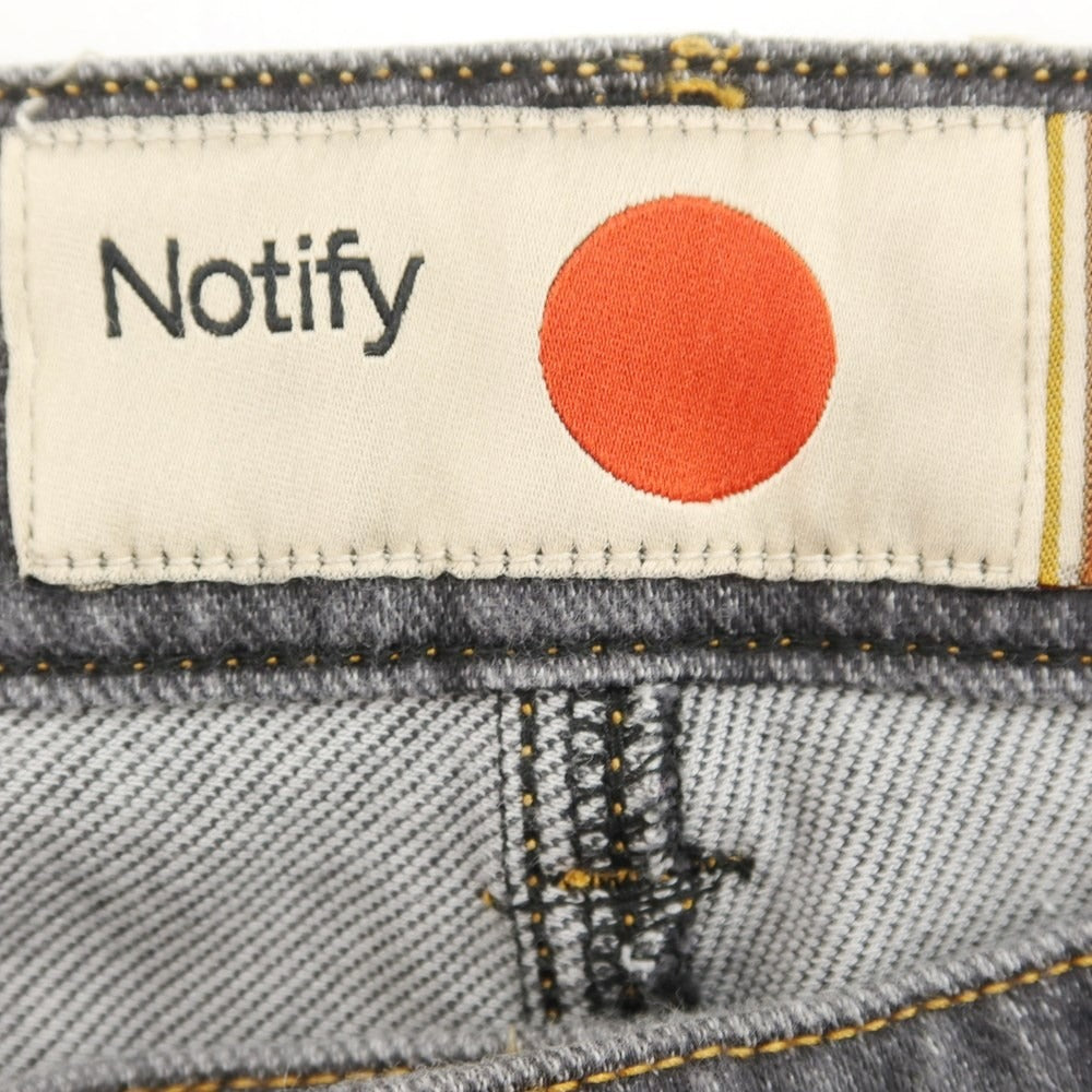 [Used] Notify Cotton Cupra Jeans Denim Pants Grey [Size 30] [GRY] [S/S/A/W] [Condition Rank B] ​​[Men&