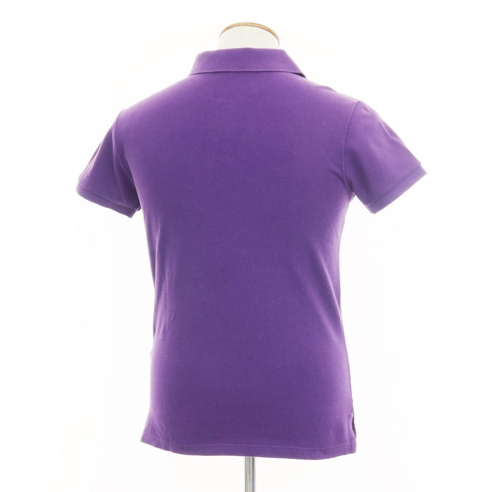 [Used] ETRO Pique Cotton Short Sleeve Polo Shirt Purple [M] [Condition Rank B] [Men&