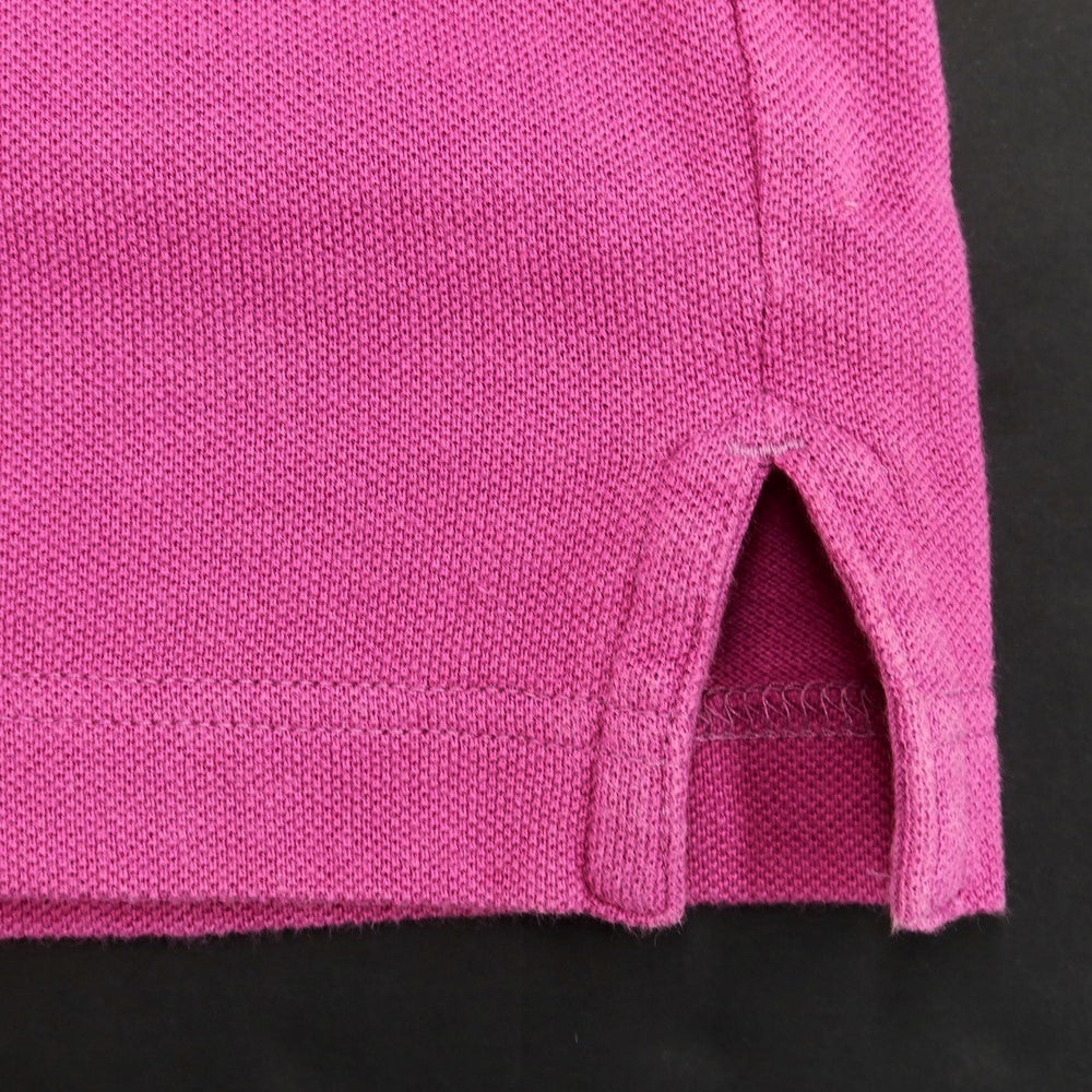 [Used] PEARLY GATES patch short sleeve polo shirt pink purple [5] [Condition rank C] [Men&