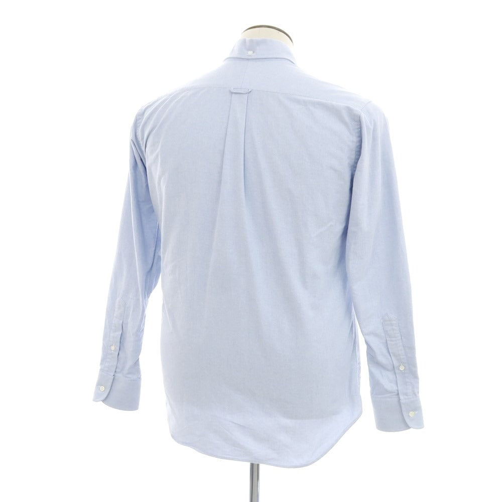 [Used] IKE BEHAR Cotton Button-down Casual Shirt Light Blue [L] [Condition Rank C] [Men&